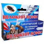 Великий воин гель от тараканов